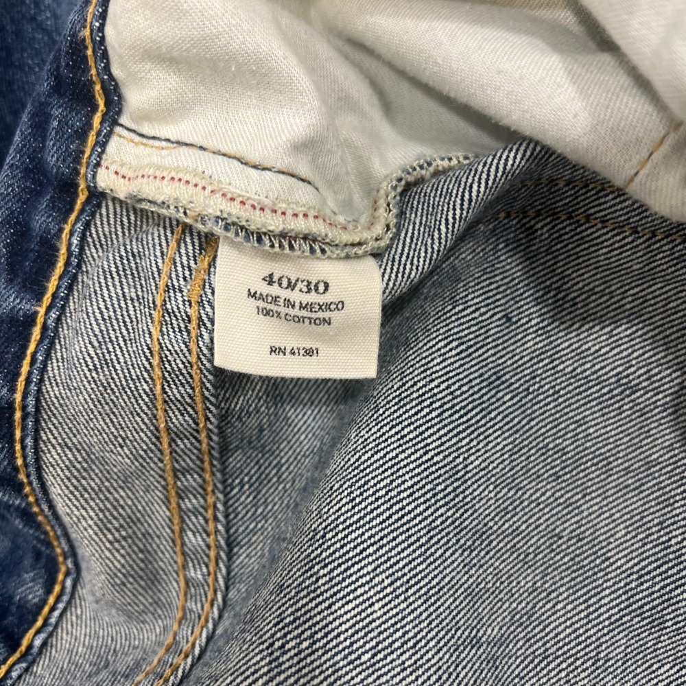 Polo‎ Ralph Lauren Varick Slim Straight Jeans Mens 40x30 Blue Medium Wash Denim - Picture 8 of 11